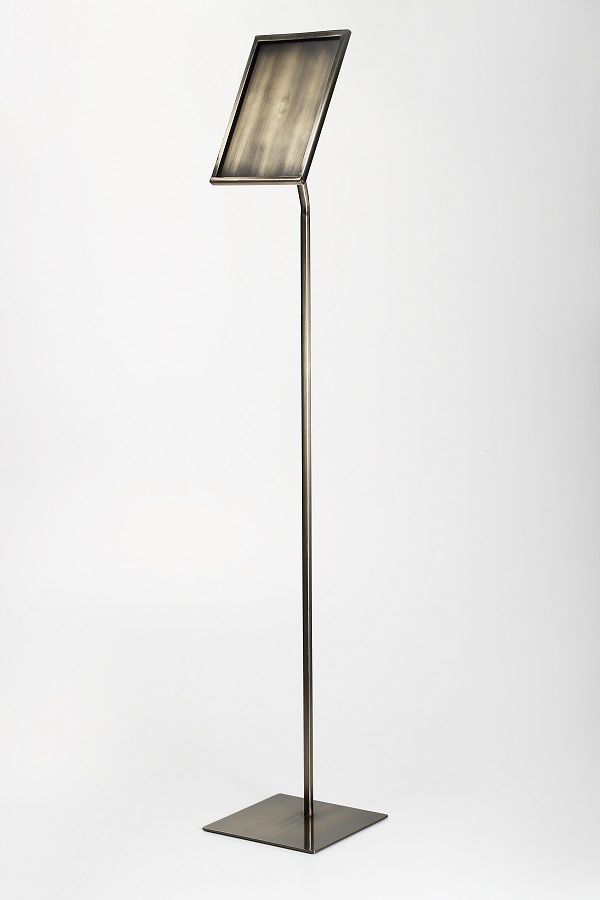 B3 POP Sign Stand(Bronze gold)